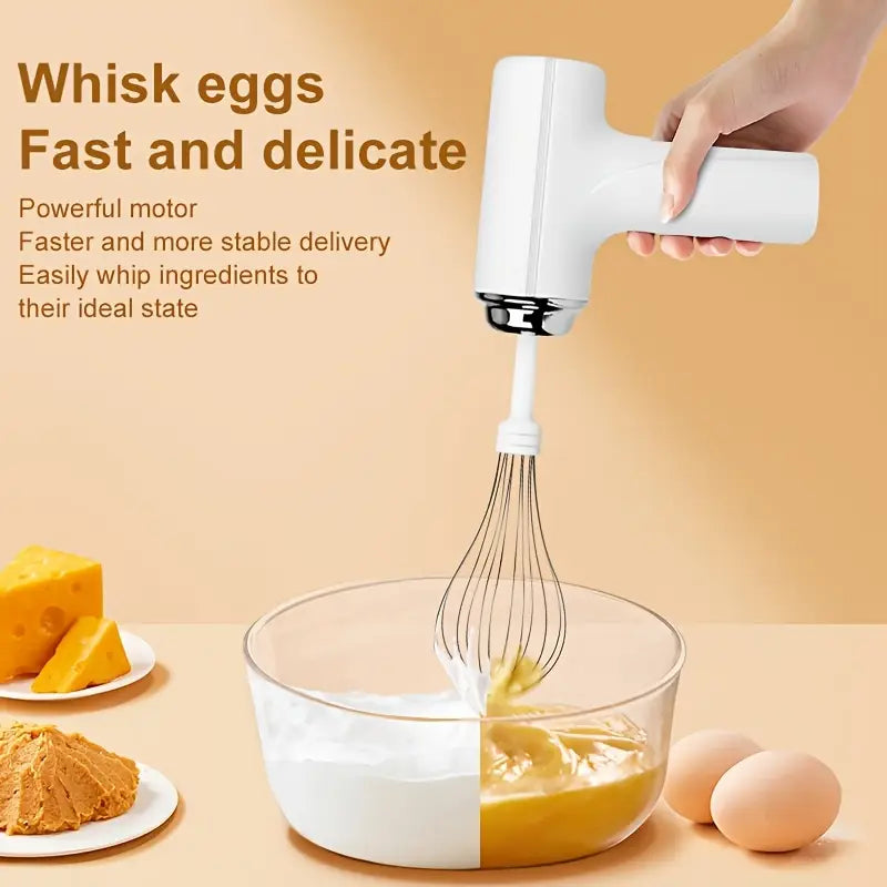 Nutravio™ | USB Rechargeable Electric Whisk – Quick & Easy Baking for Every Cook