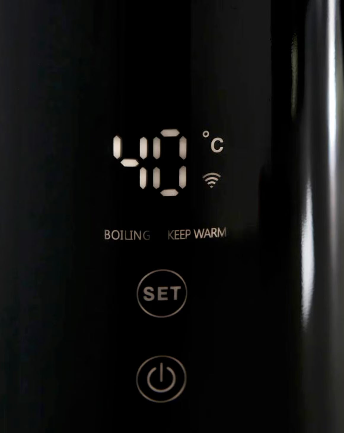 Hespera™ | Alexa Smart Kettle – LED Touch Display, Keep Warm Function, Stainless Steel Insulated